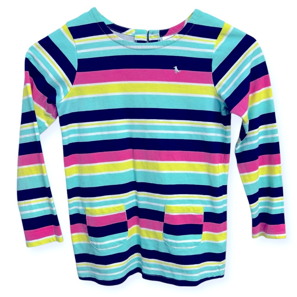 Carter's Blue‎ and Pink Striped Sweater